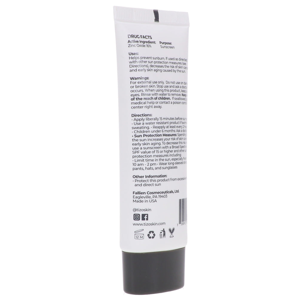 SPF 40 Sunscreen with Zinc & Vitamins - Hydrating Moisturizer for Mature Skin
