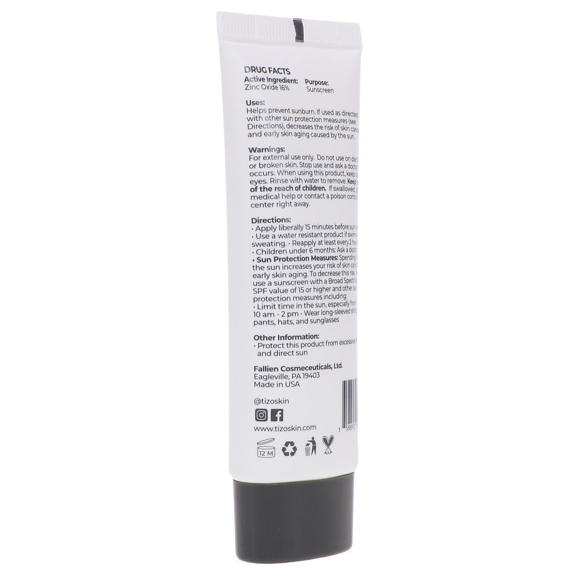 SPF 40 Sunscreen with Zinc & Vitamins - Hydrating Moisturizer for Mature Skin