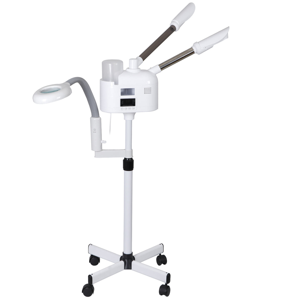 Professional 3-in-1 Facial Steamer with Magnifying Lamp for Skin Care
