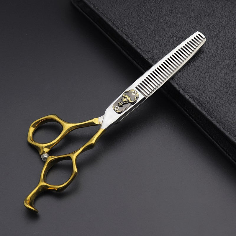 Professional Hair Thinning Scissors & Barber Shears Set - 6 Inch