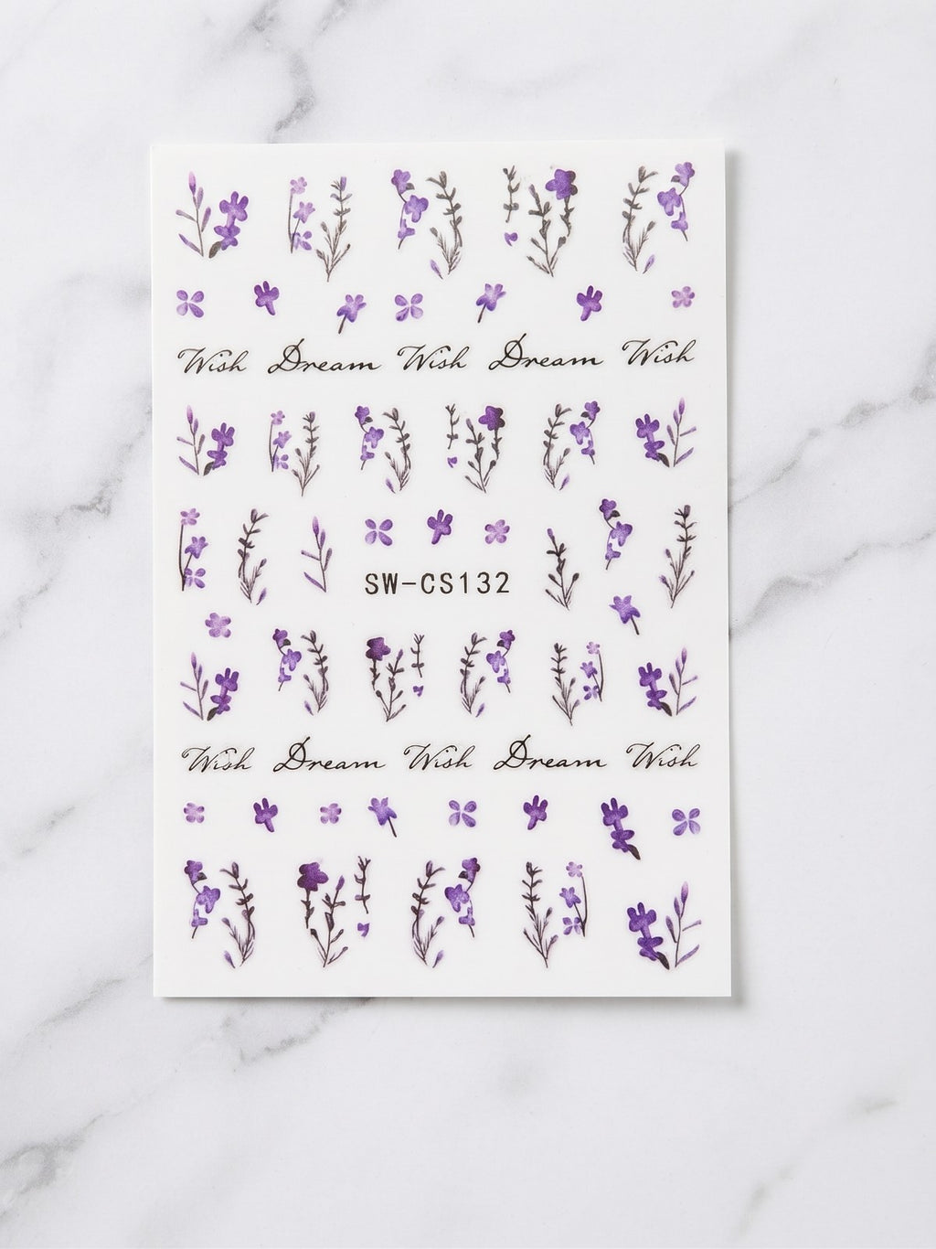 3D Flower Nail Decals Nail Art Stickers for Manicure
