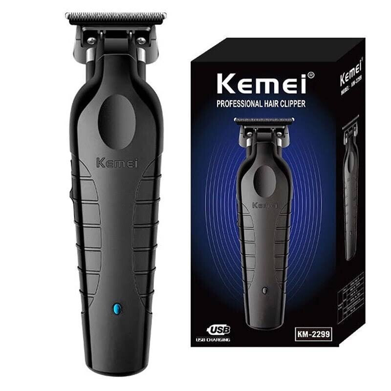 Cordless Hair Trimmer with Zero Gap Blade for Fades & Close Cuts