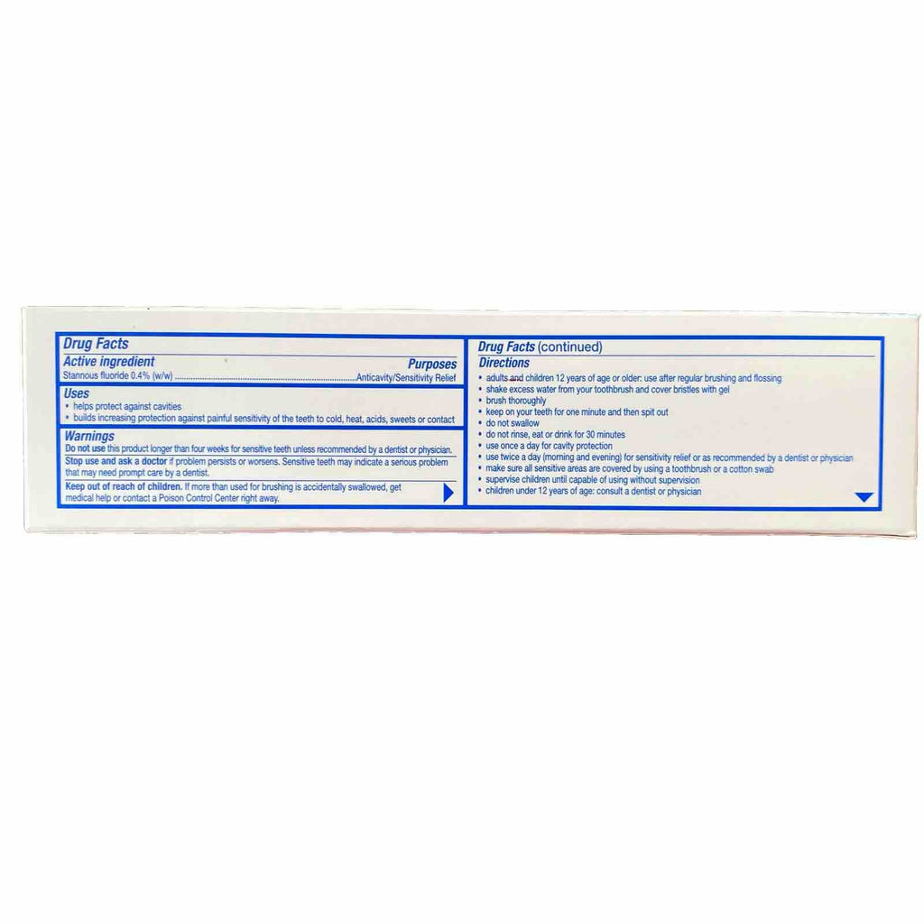 Fluoride Oral Gel for Sensitivity & Cavity Prevention - Mint Flavor 4.3 oz