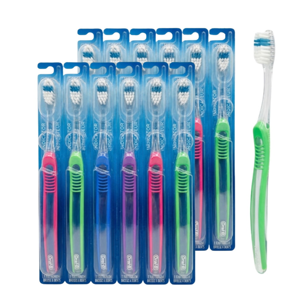 Oral-B Indicator 30 Soft Compact Toothbrush Heads - 12 Pack
