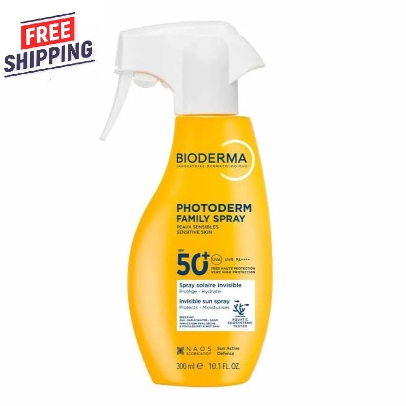 High SPF Sun Protection Spray SPF50+ 300ml - Water-Resistant & Dermatologically Tested