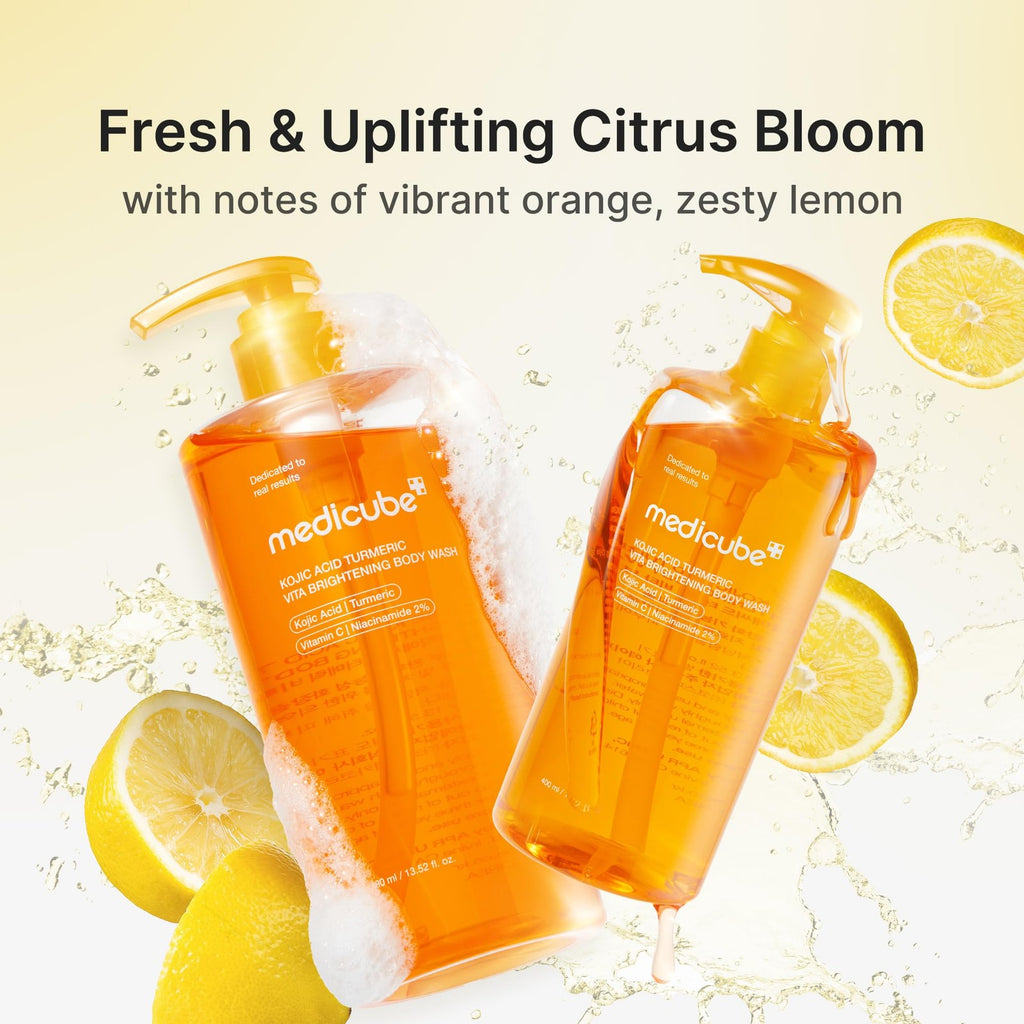 Brightening Body Wash with Kojic Acid & Turmeric - 13.52 fl oz