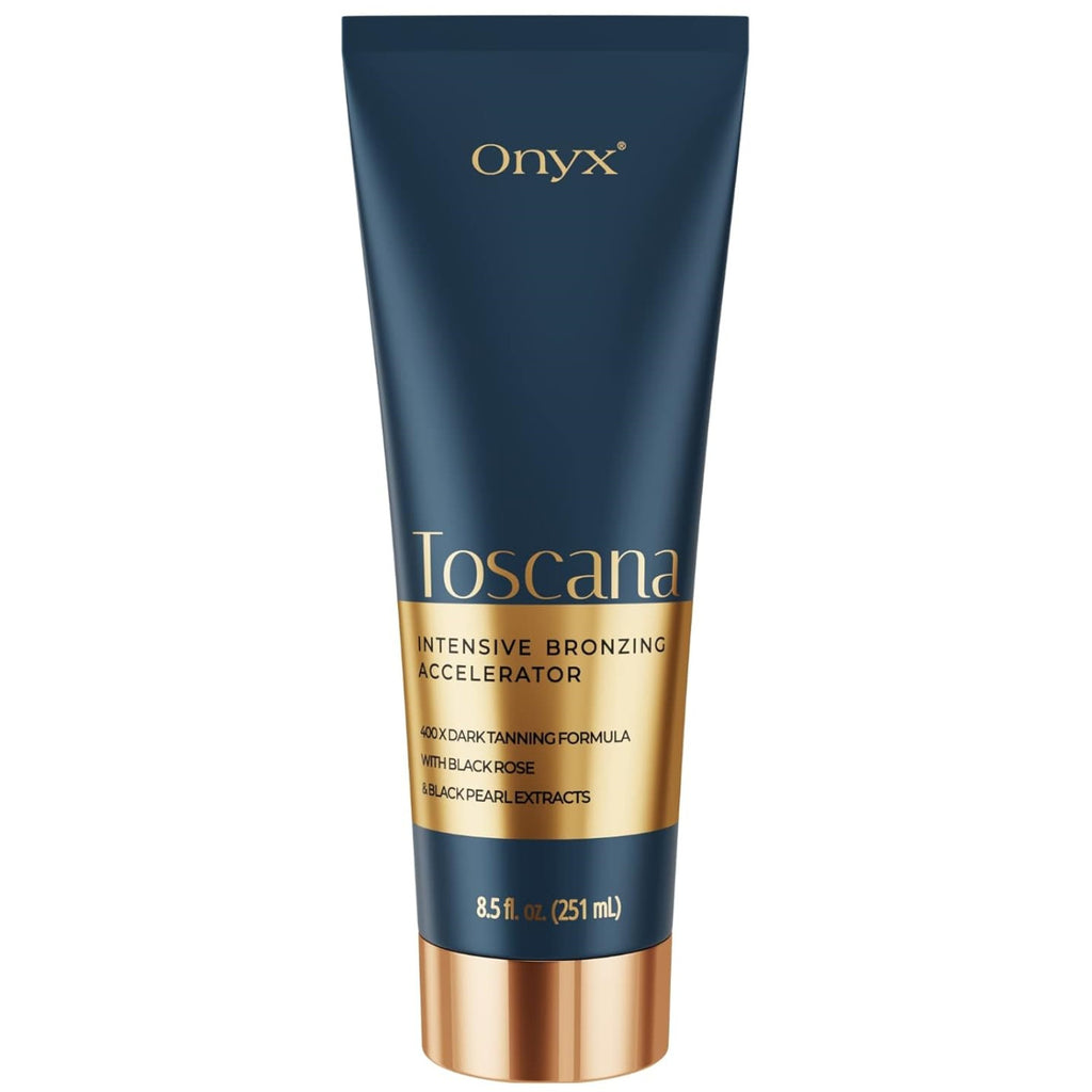 Onyx Toscana Tanning Lotion Accelerator with Bronzers - Dark Tan 8.5 fl oz