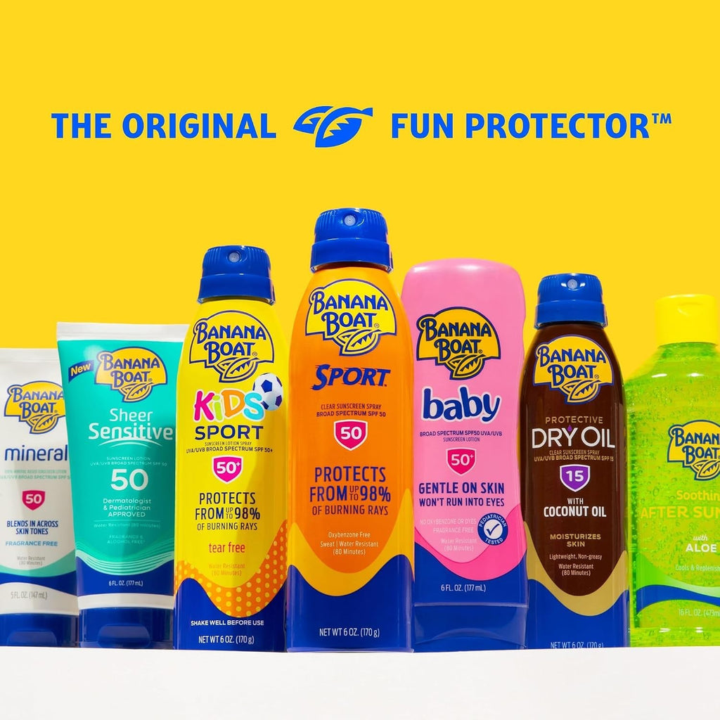 Sport SPF 50 Sunscreen Lotion 8 Fl Oz Water & Sweat Resistant Sunblock