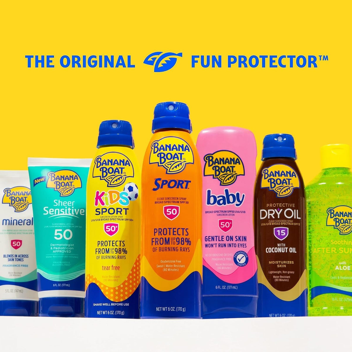 Sport SPF 50 Sunscreen Lotion 8 Fl Oz Water & Sweat Resistant Sunblock