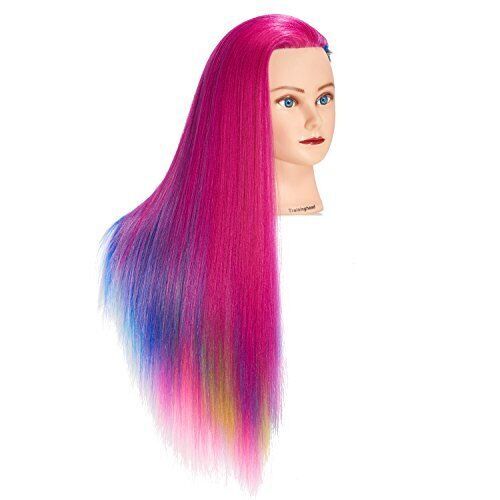 26-28 Inch Mannequin Head for Hair Styling Practice Cosmetology Doll