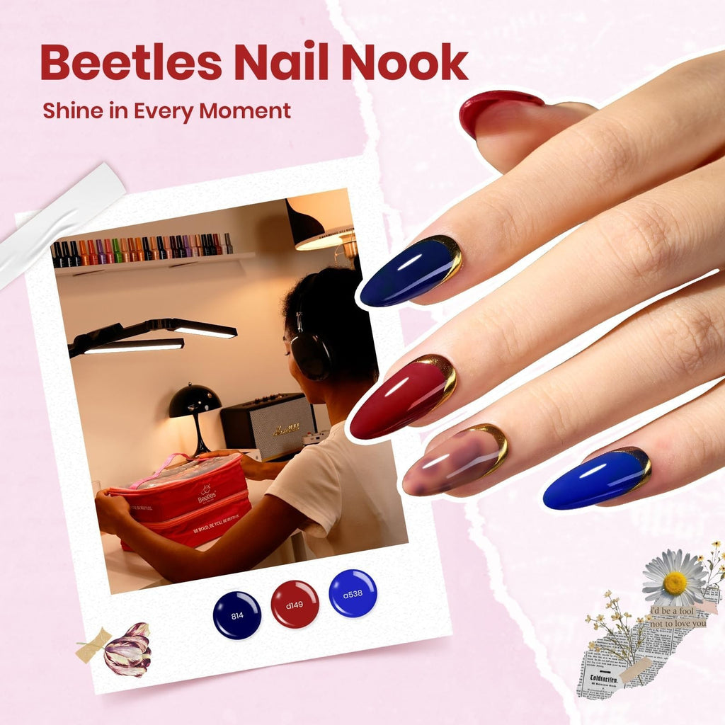 Gel Nail Polish Set with 100 Colors & Top Coats – UV LED Curing Kit for DIY Manicures