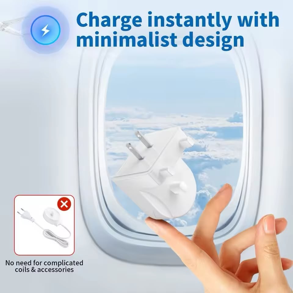 Universal Wall Charger for Oral-B Braun Electric Toothbrushes - Waterproof, Compact, 5V