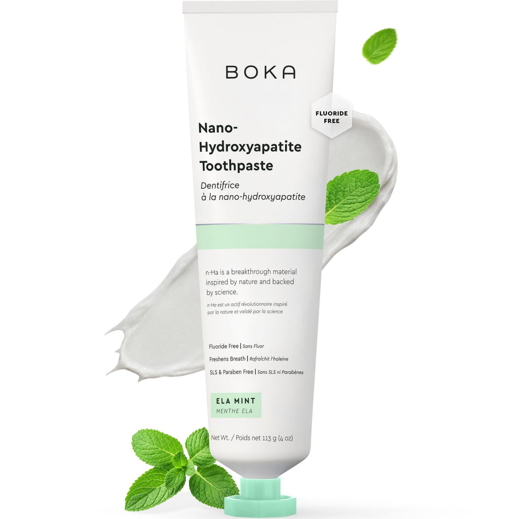 Nano Hydroxyapatite Toothpaste with Mint - Enamel Care, Fluoride-Free, 4oz