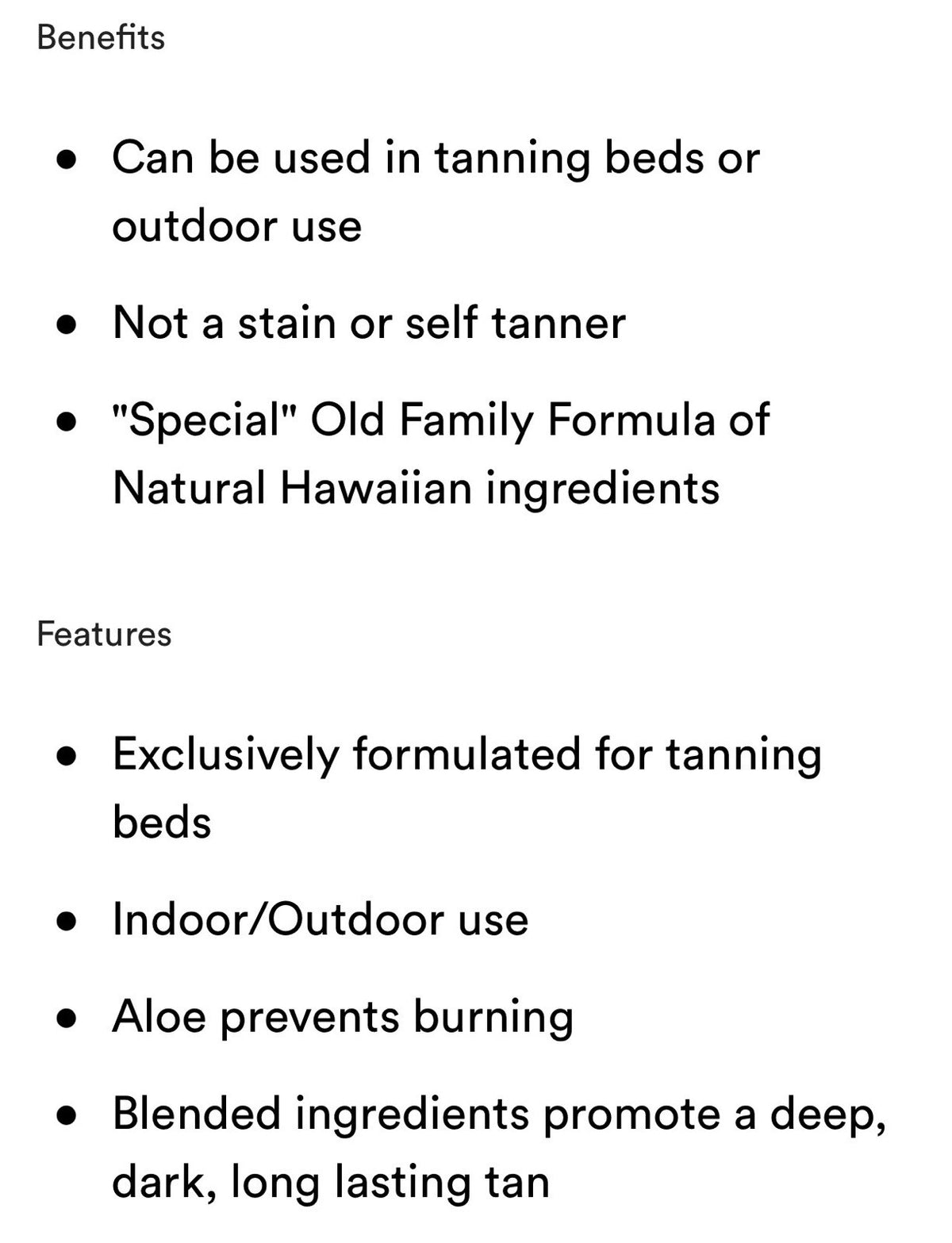 Maui Babe Browning Lotion Tanning Oil Salon Formula 8 oz for Natural Dark Tan