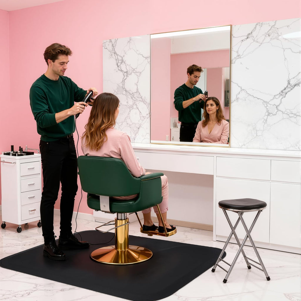 3ft x 5ft Salon Anti-Fatigue Standing Mat for Hair Stylist & Barber