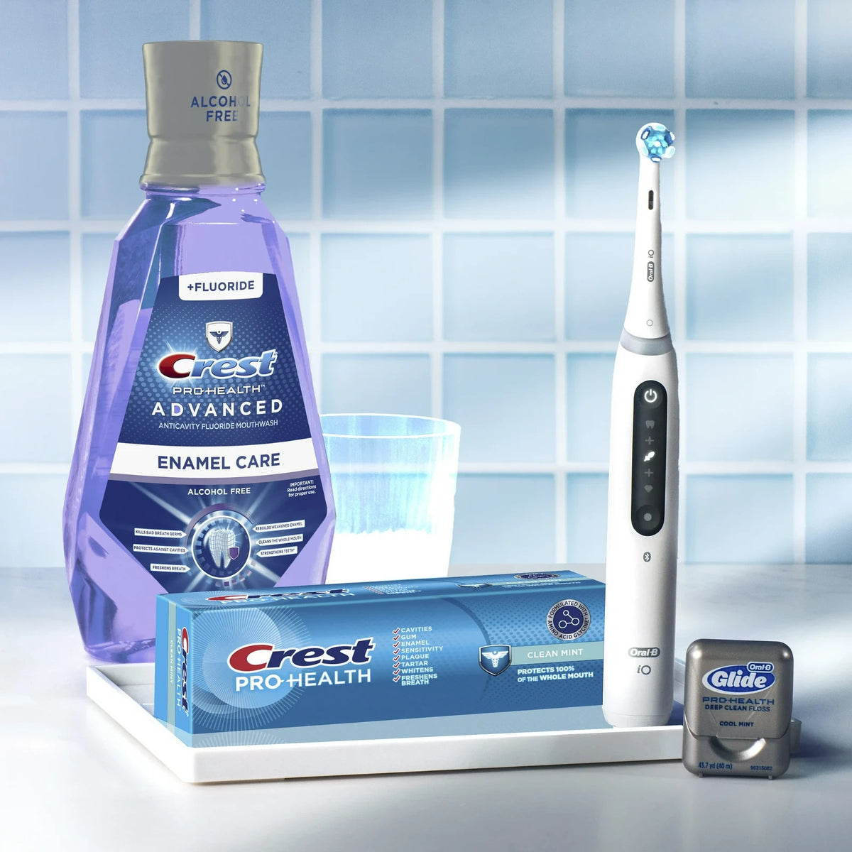 Crest Pro-Health Enamel Mouthwash Mint Alcohol-Free 33.8 fl oz