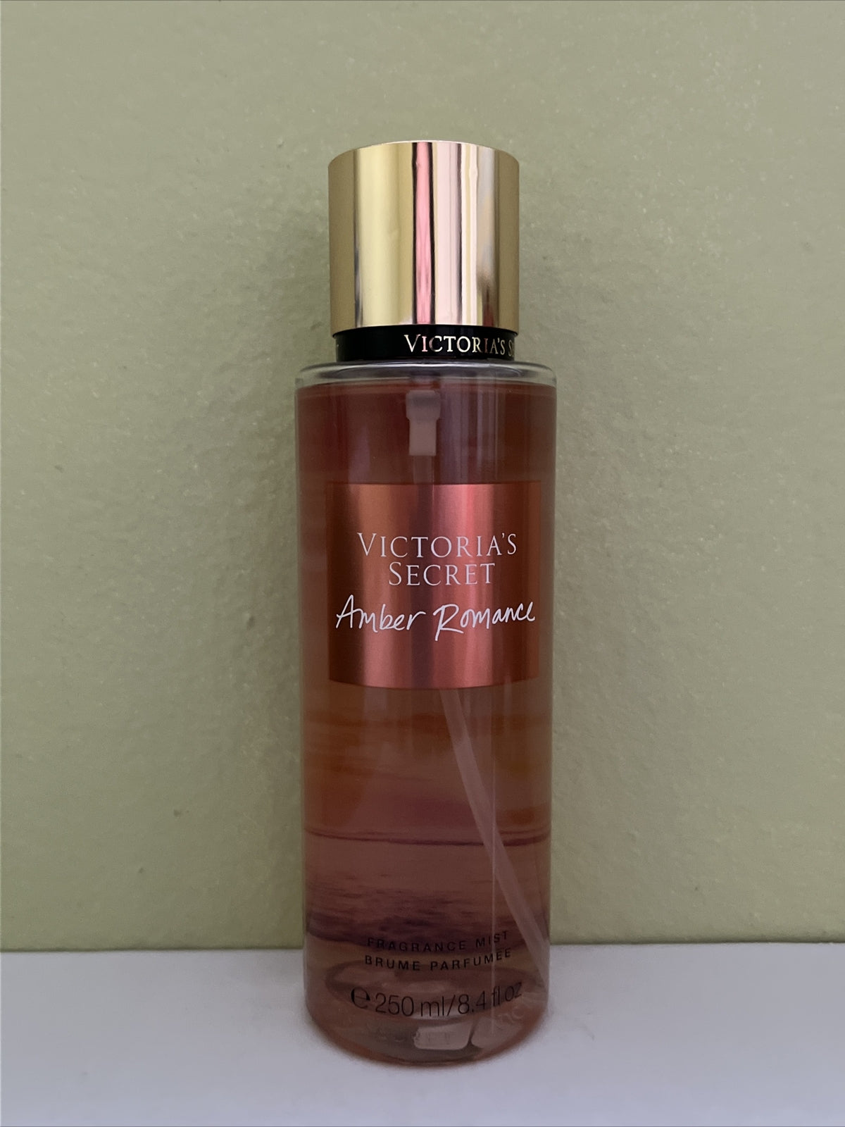 Victoria's Secret Amber Romance Fragrance Mist 8.4oz Body Spray