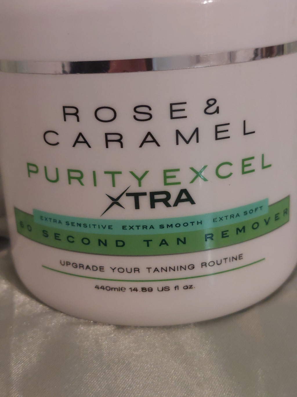 Vegan Rose & Caramel 60 Second Tan Remover Cream - 440ml