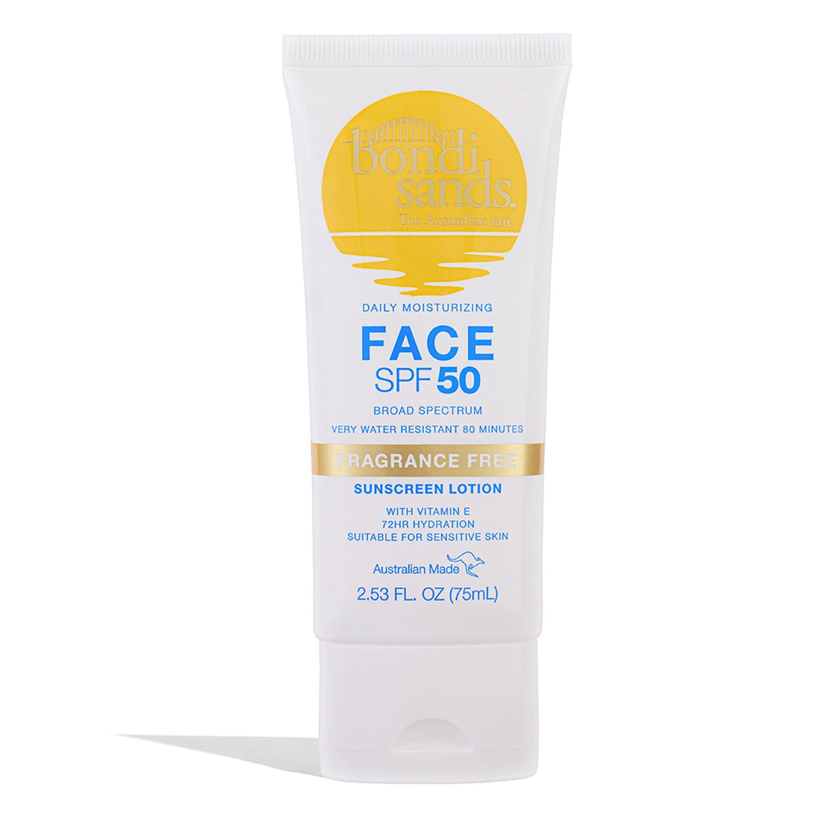 SPF 50 Fragrance-Free Daily Face Sunscreen Lotion with Hydration