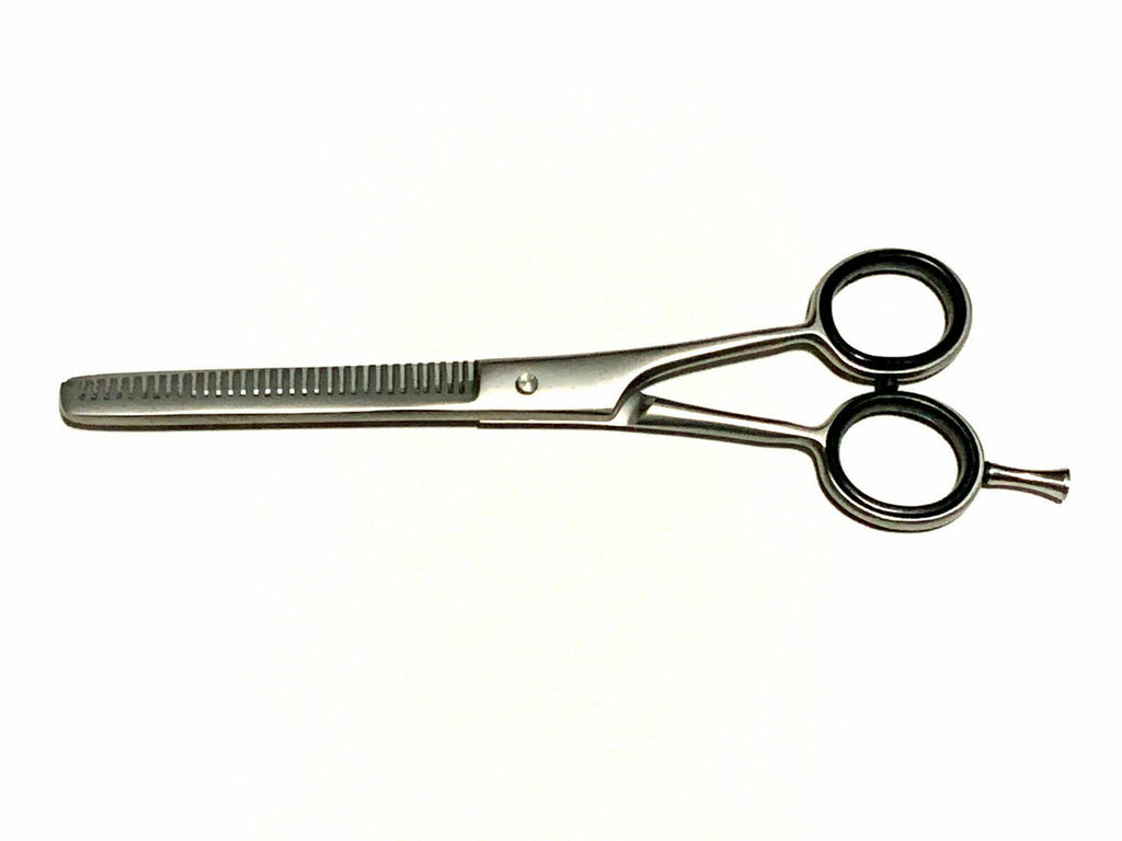 Professional Single Teeth Thinning Hair Scissors Barber Shears - 6.5" German Stainless Steel