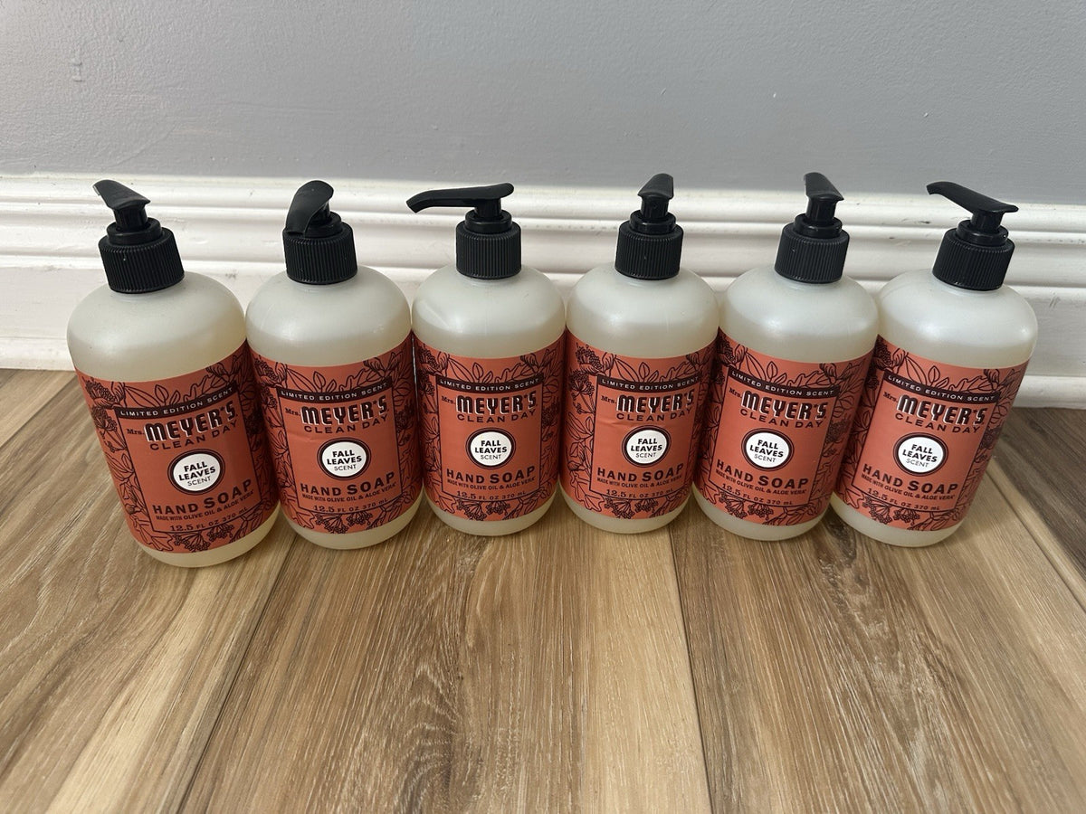 Mrs Meyer’s Fall Leaves Liquid Hand Soap 12.5 oz - Pack of 6
