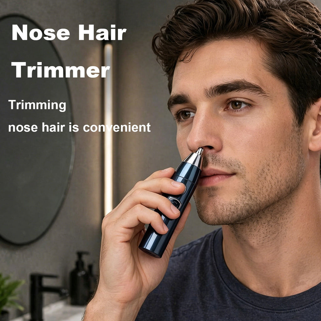 Cordless 5-in-1 Men's Grooming Kit with T-Blade Trimmer & LED Display