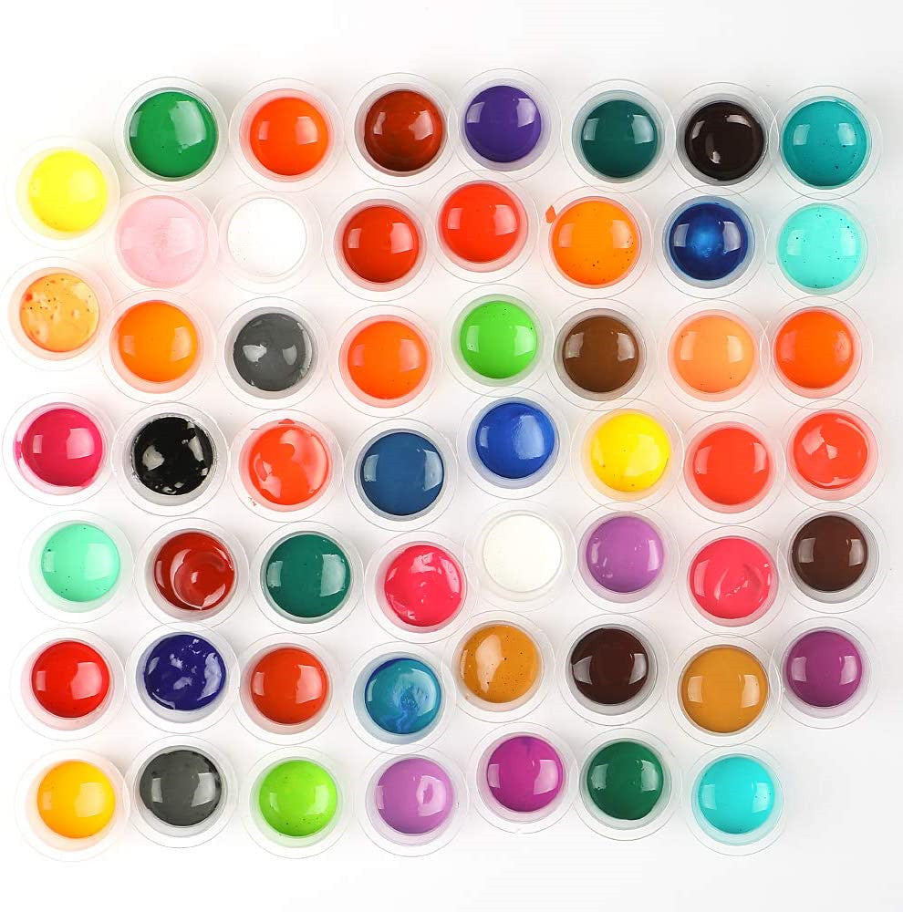 Solong Tattoo Ink Set 54 Colors 1/6 oz (5 ml) Pigment Kit