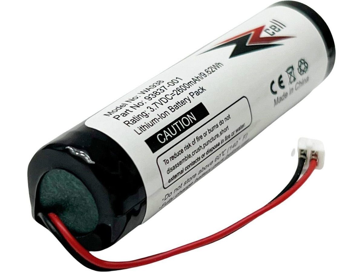 Replacement Battery for Wahl Cordless Magic Clip Beretto Black Stealth - 3.7V 2600mAh Li-ion