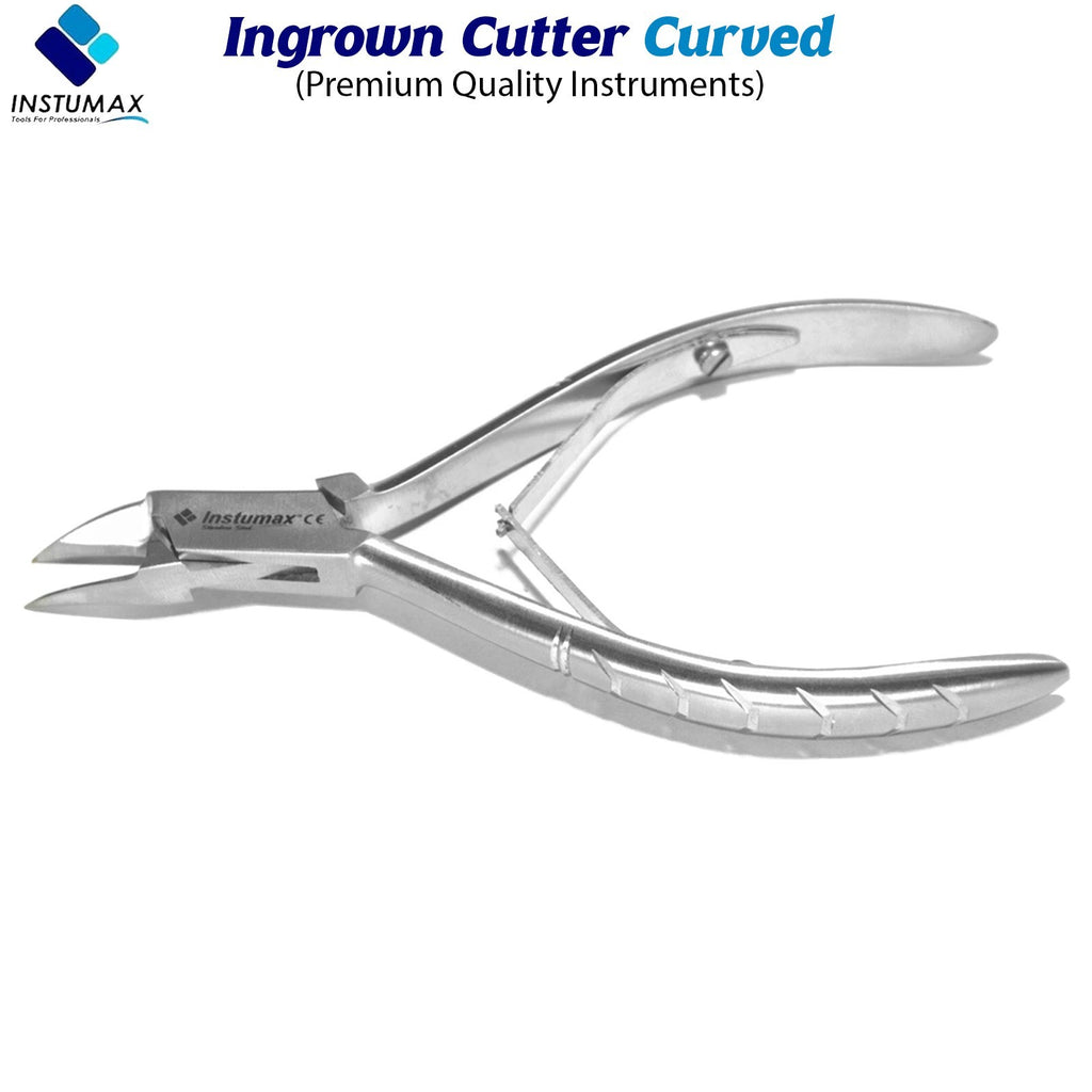 Stainless Steel Toenail Clipper for Thick & Ingrown Nails - Wide Jaw Cutter
