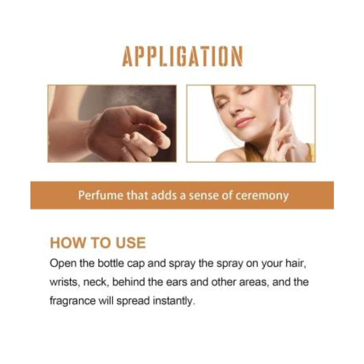 Vanilla Coconut Body and Hair Fragrance Spray - 90ml, Unisex Perfume