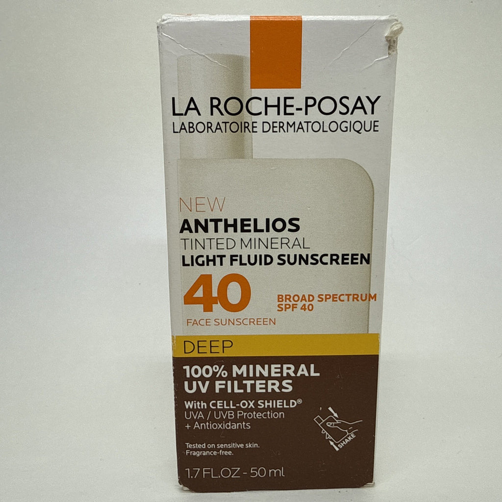 La Roche-Posay Anthelios Tinted Mineral Sunscreen SPF 40 Deep - Broad Spectrum Sun Protection