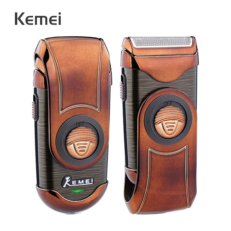 Men's Portable Electric Shaver & Beard Trimmer - USB Rechargeable