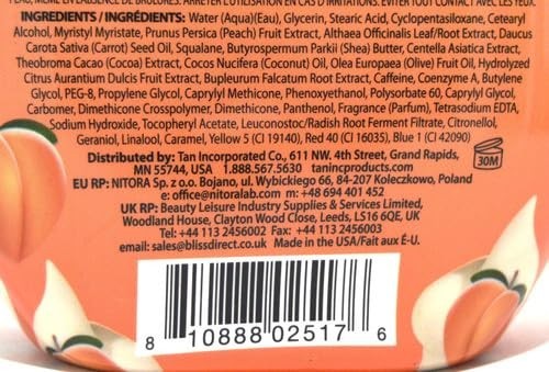 Bronzing Tanning Lotion with Peaches & Cream - 13.5 oz Deep Glow