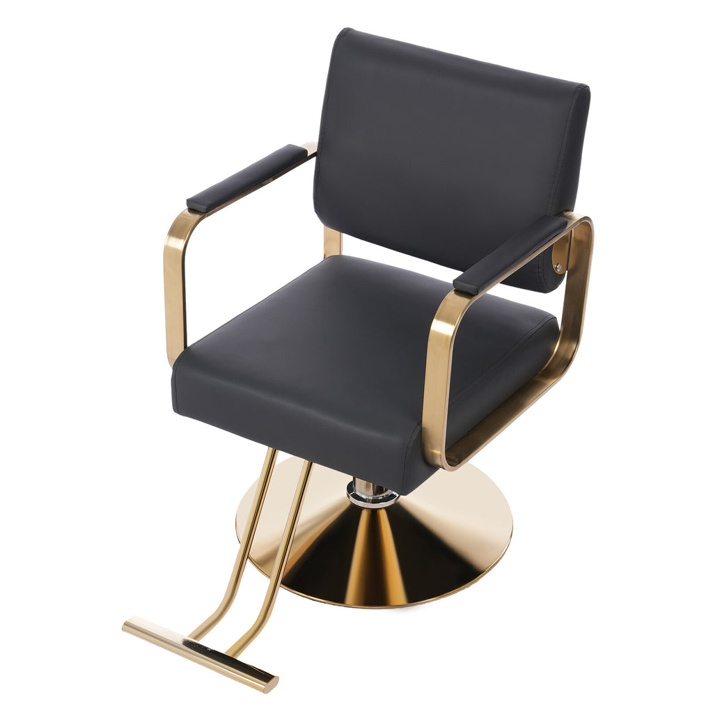 Adjustable Hydraulic Barber Chair for Salon Spa Hair Styling and Shampoo