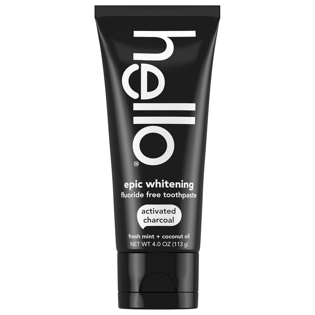 Activated Charcoal Whitening Toothpaste Fluoride-Free Dental Care