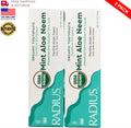 Organic Mint Aloe Neem Toothpaste - 3oz Travel Pack, 2 Count