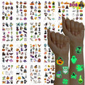 Halloween Glowing Tattoos for Kids 306 PCS – Trick or Treat Party Favors