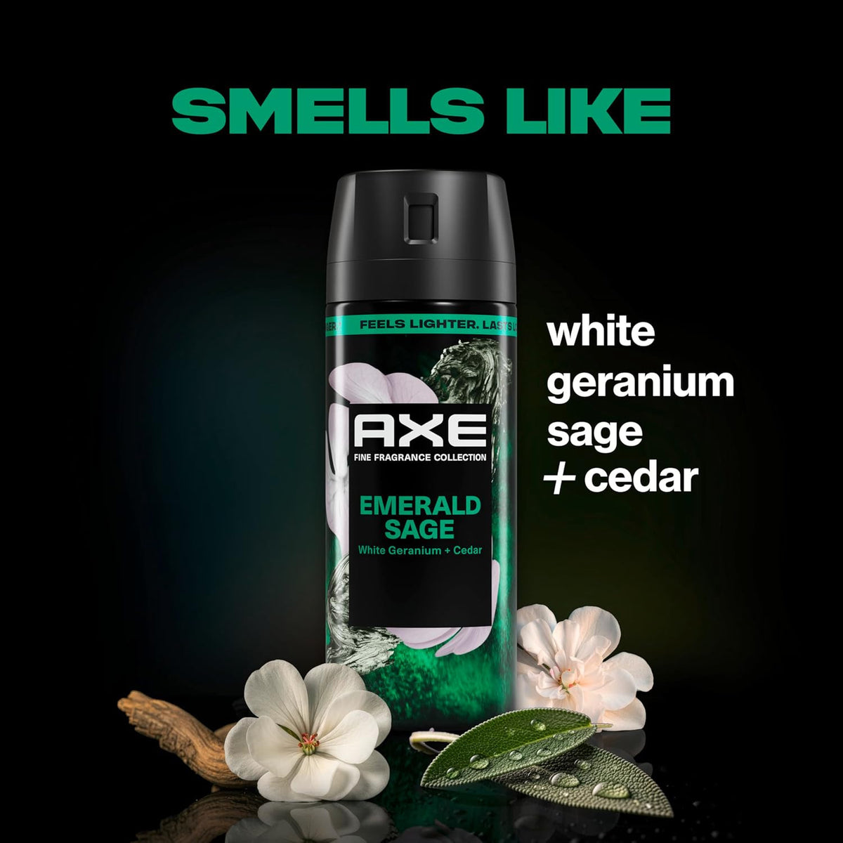 Axe Emerald Sage Body Spray - 2.9 oz Premium Fragrance for Men