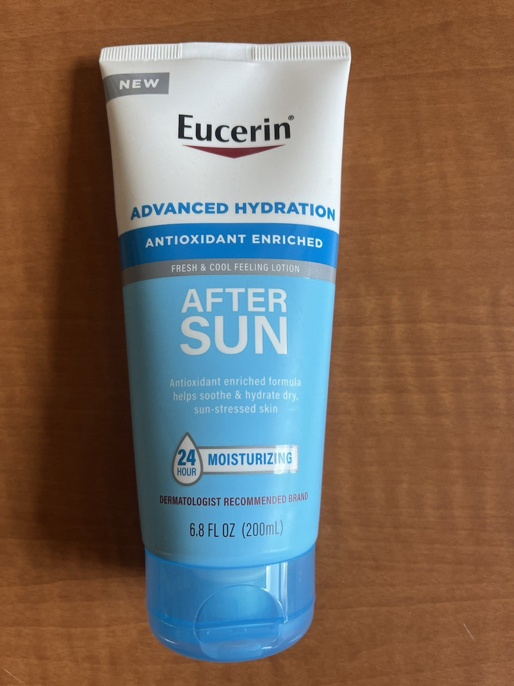 Eucerin Advanced Hydration After Sun Lotion - Cool Feeling, Antioxidant, 6.8oz