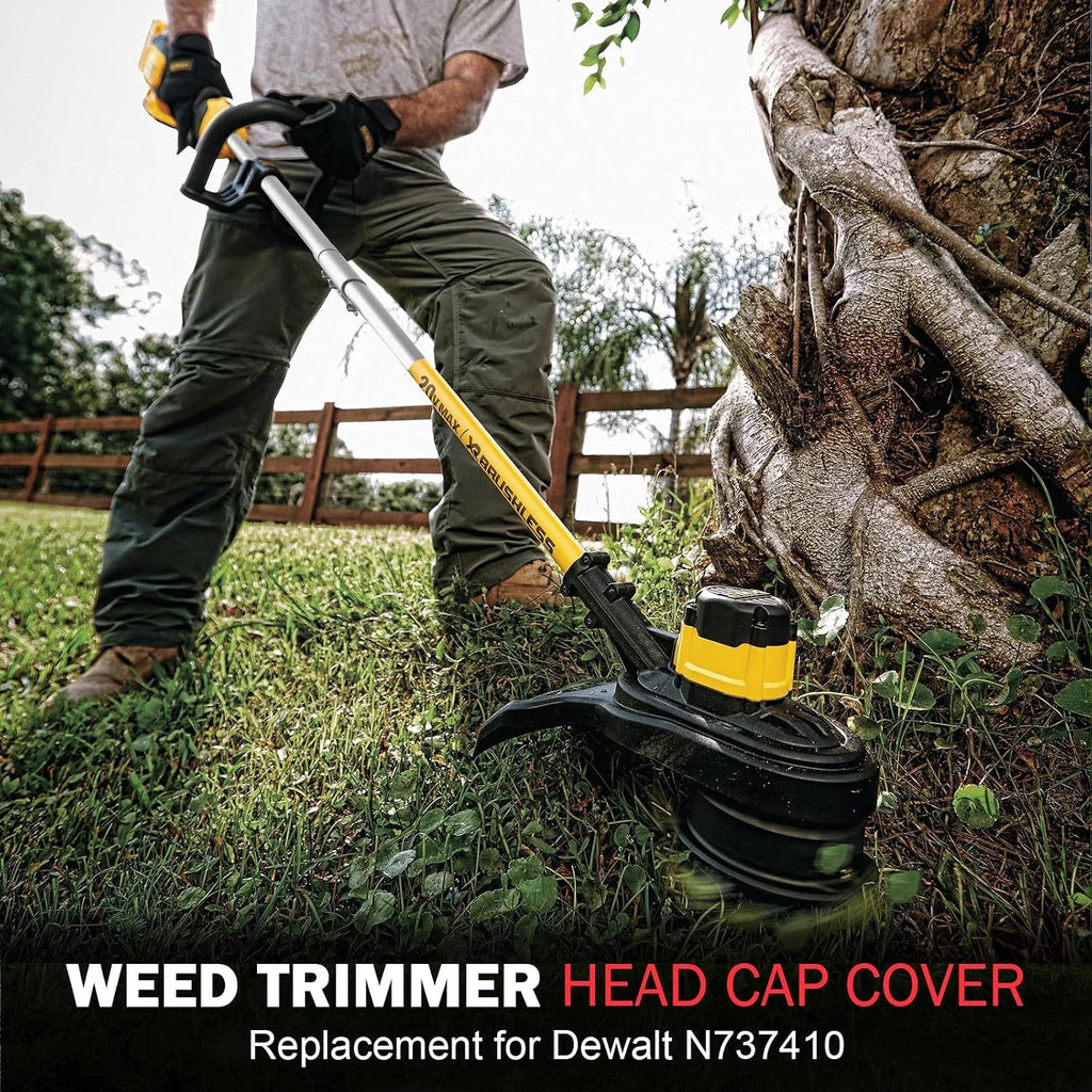 Replacement Weed Trimmer Head Cap for Dewalt String Trimmers - DWO1DT995