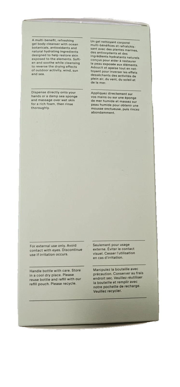 Salt & Stone Bergamot & Hinoki Body Wash - Hydrating Sulfate-Free 15.2oz