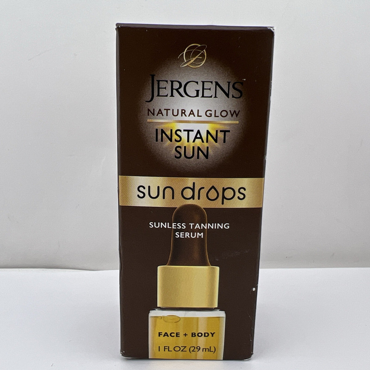 Sunless Tanning Serum - Instant Sun Drops for Face & Body, 1 oz