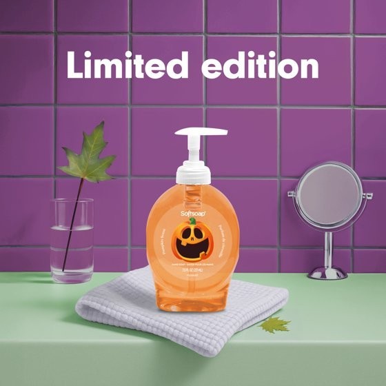Halloween Pumpkin Scent Liquid Hand Soap with Pump Bottle - 7.5 fl oz