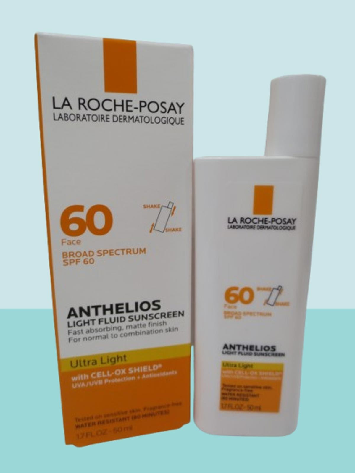 La Roche-Posay Anthelios Ultra Light SPF 60 Sunscreen 1.7 oz - 2 Pack