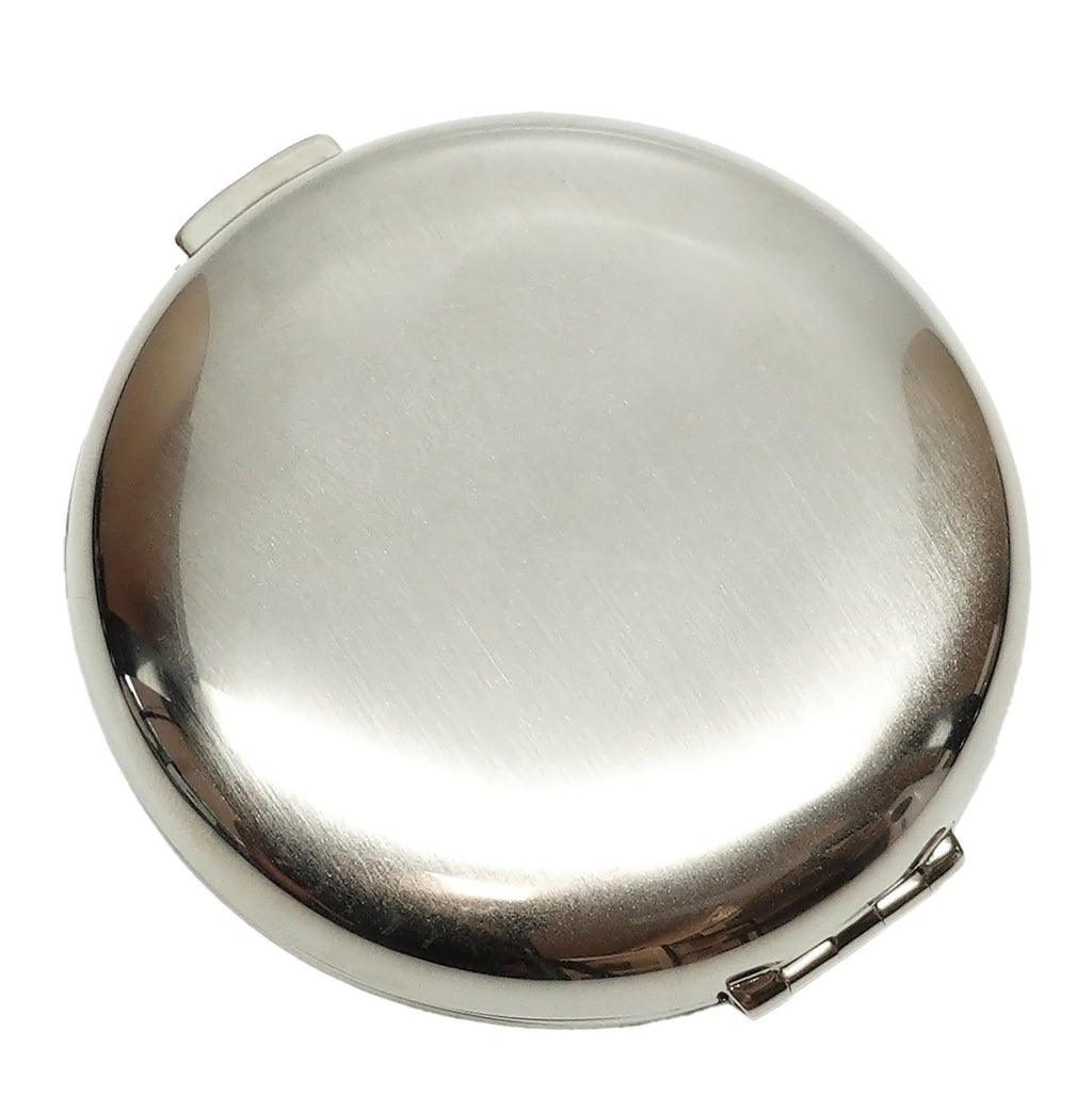 European Handmade Magnifying Mirror in Black Purse with High Heel Design
