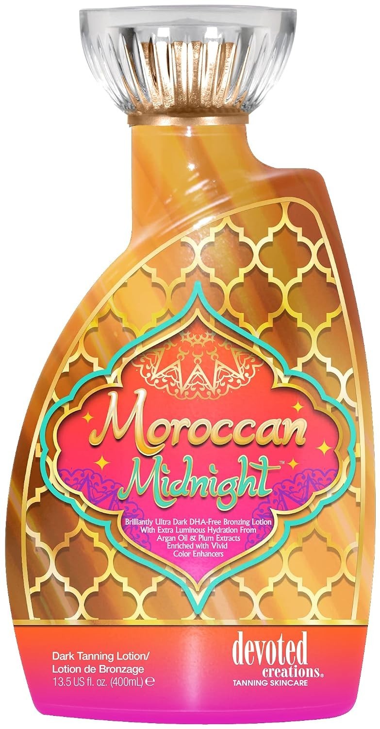 Moroccan Midnight DHA-Free Bronzing Lotion - 13.5oz Natural Tanning Oil