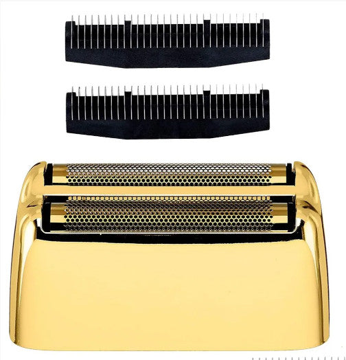 Foil Head Replacement Set for BaByliss PRO FXRF2G Clipper - Gold Finish