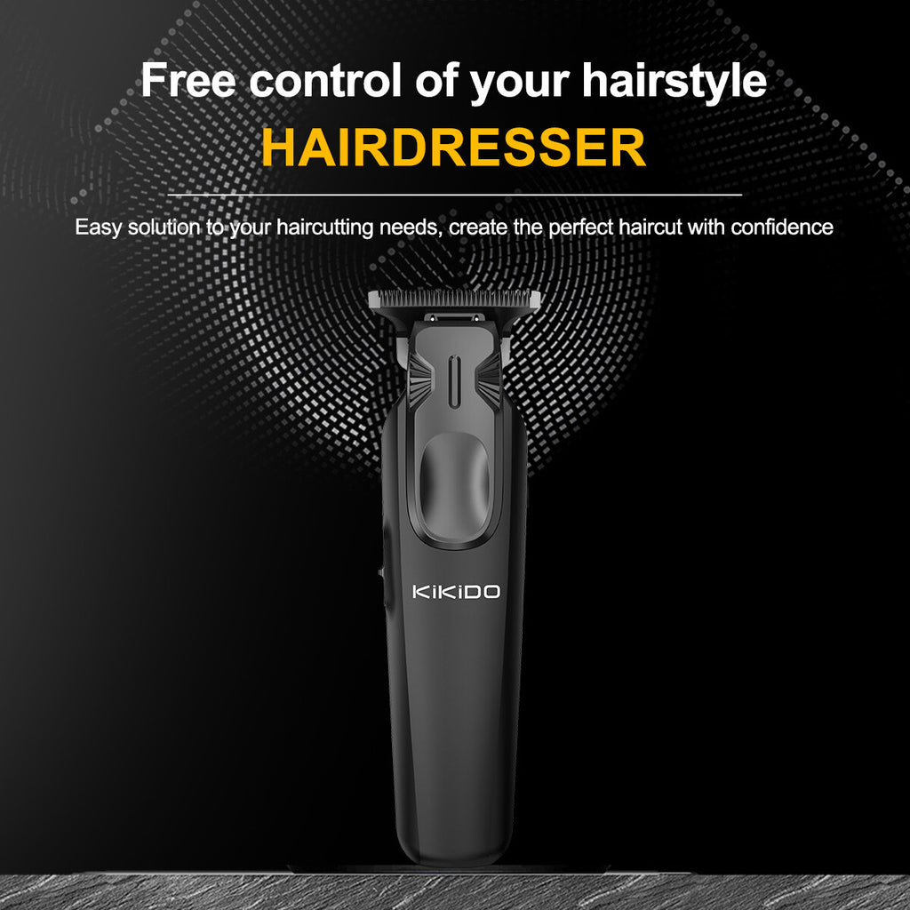 Cordless Professional Hair Clippers & Beard Trimmer Kit for Men