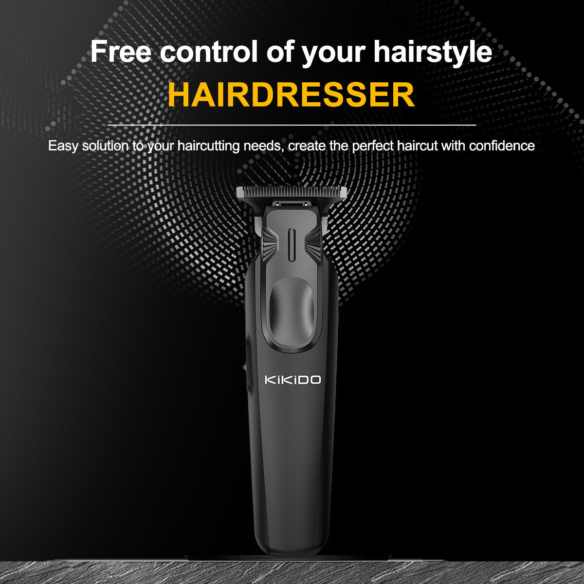 Cordless Professional Hair Clippers & Beard Trimmer Kit for Men