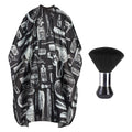 Professional Hair Cutting Cape with Neck Brush for Salons & Home Use